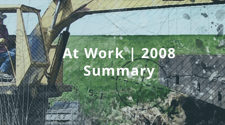 At Work | 2008 - Summary