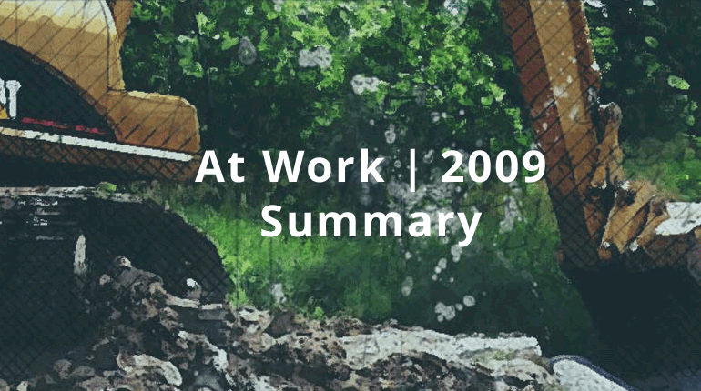 At Work | 2009 - Summary